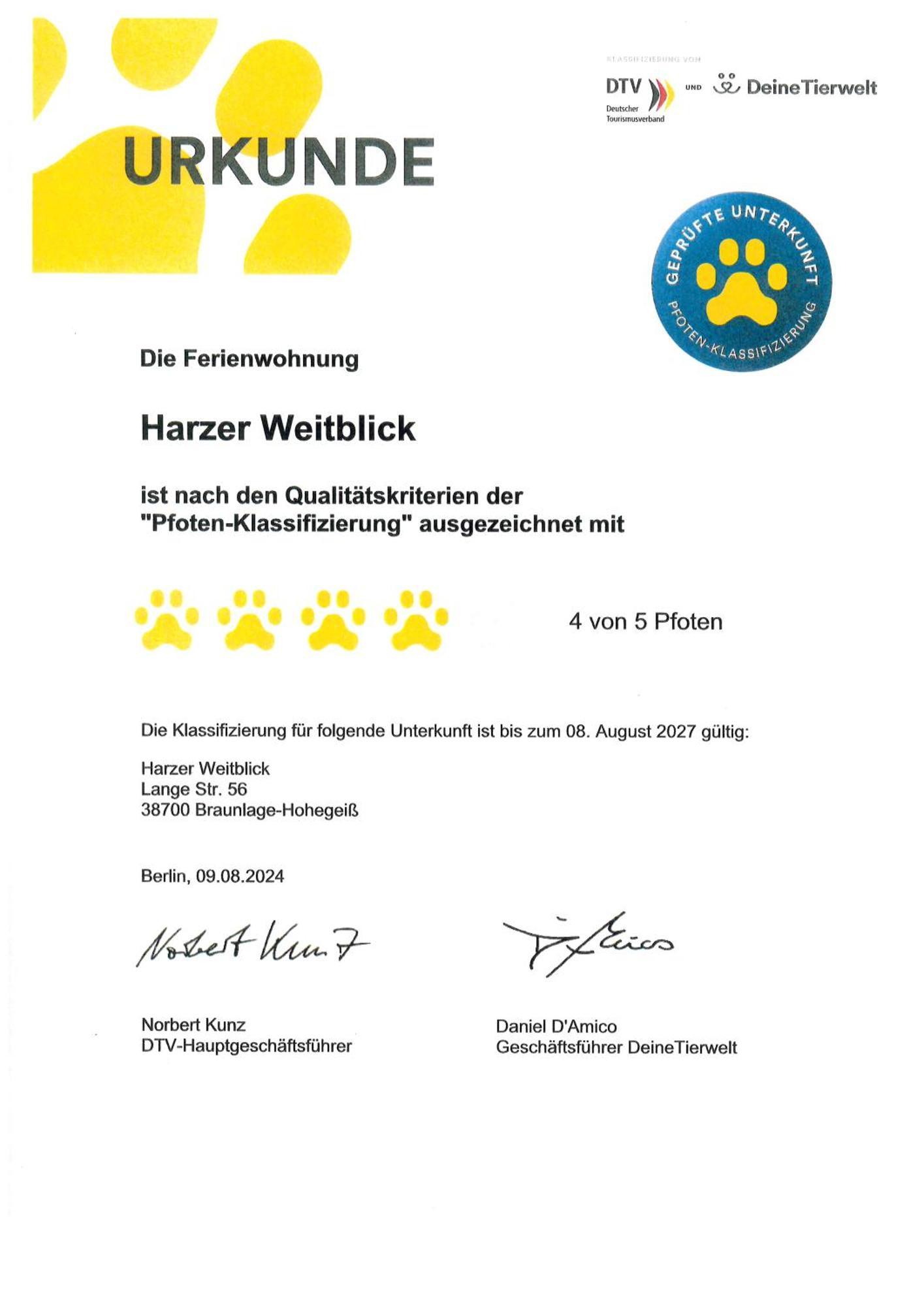 Fewo Harzer Weitblick, Hunde Willkommen, W-Lan, 2X Smart Tv, Dtv 4 Sterne, 4 Pfoten Braunlage Exterior foto